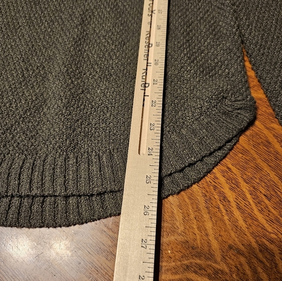 Pink Clover Textures Green Sweater Stitch Fix Women's Size Large NWOT - Picture 4 of 9